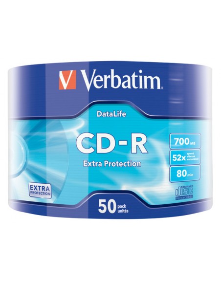 CDR Verbatim Extra Protection 700 MB x52 43787