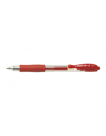 Długopis żelowy wciskany PILOT BL-G2 czerwony