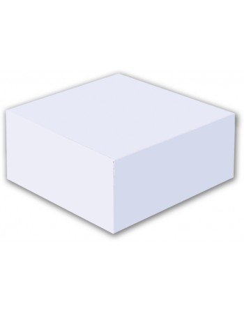 Kostka biała nieklejona 85mm x 85mm x 35 mm INTERDRUK