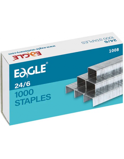 Zszywki ostrzone 24/6 EAGLE