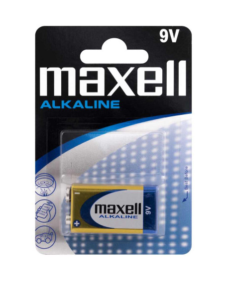 Bateria  MAXELL ALKALINE 6LR61 9V