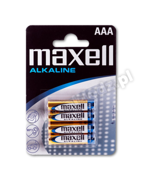 Bateria alkaliczna MAXELL LR03 AAA (4szt.)