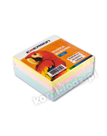 Kostka 85x85x35 nieklejona kolorowa EMERSON